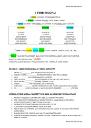 Grammatica Materiale Italiano L2